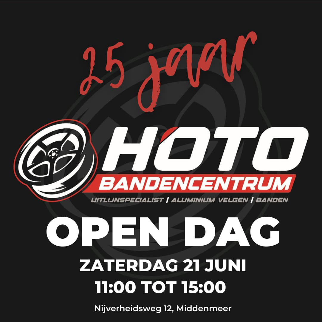 HOTO 25 Jaar Banner